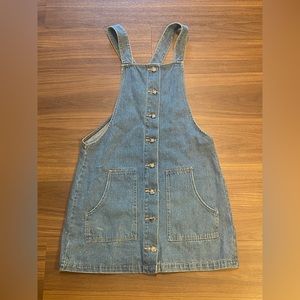 Denim Button-thru Dress